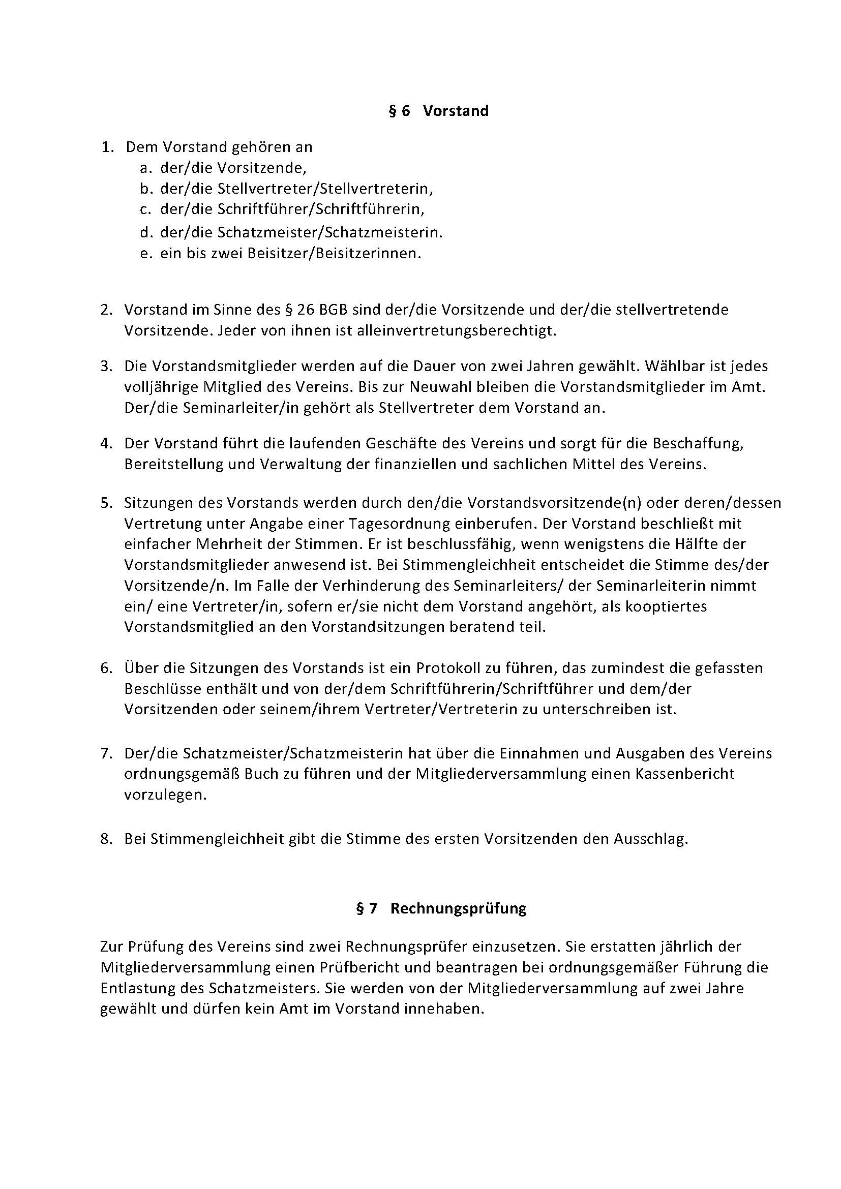 Satzung des FV Seite 4